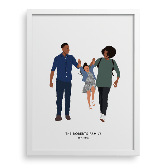Modern Illustrated Portrait