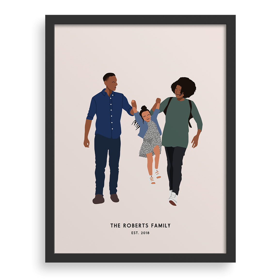 Modern Illustrated Portrait