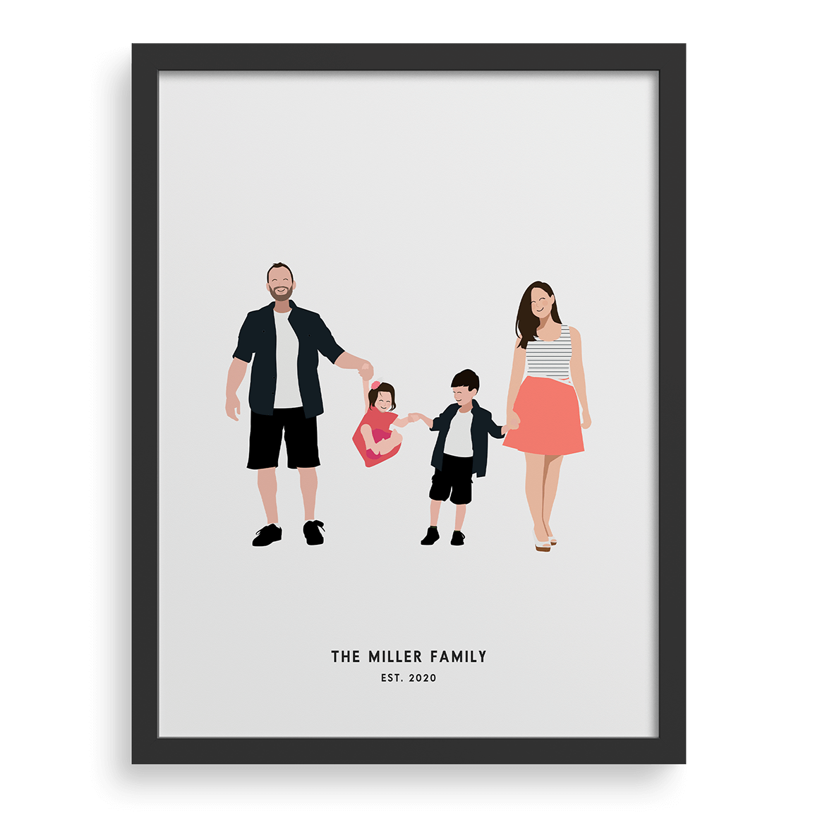 Modern Illustrated Portrait