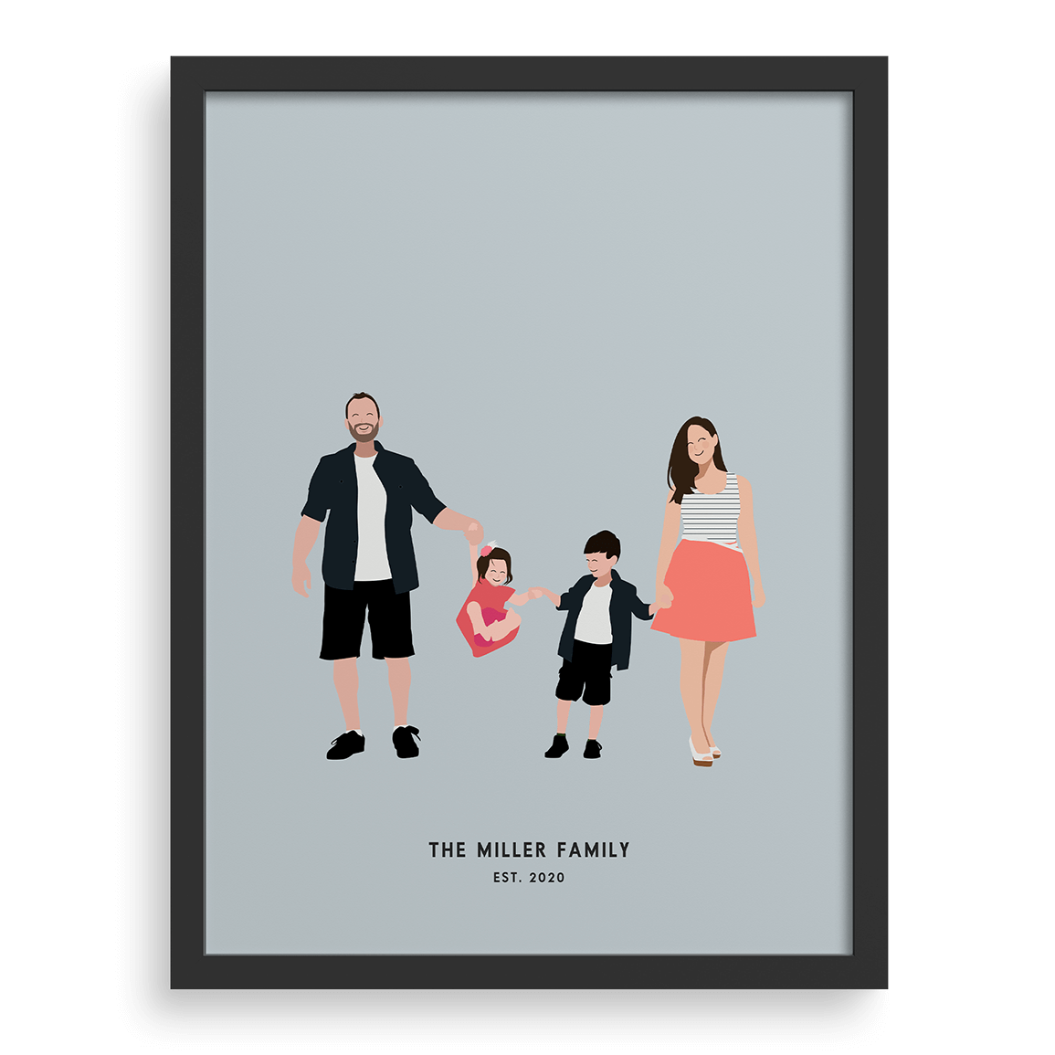 Modern Illustrated Portrait