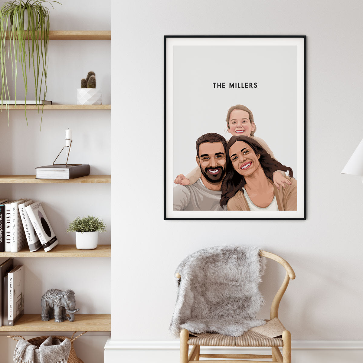 Custom Illustrated Family Portrait